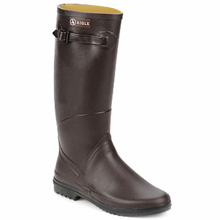 Aigle Chantebelle Brown Boots